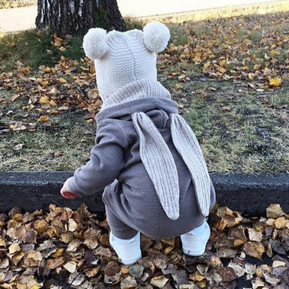 Bunny Ears Cute Baby Boys and Girls Romper Jumpsuit