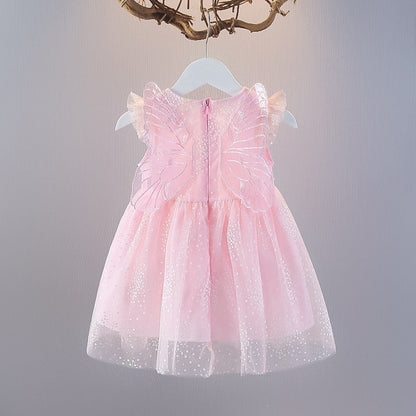 Angel Wings Lovely Girls Dress