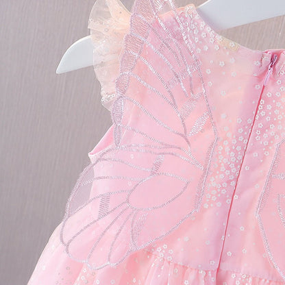 Angel Wings Lovely Girls Dress