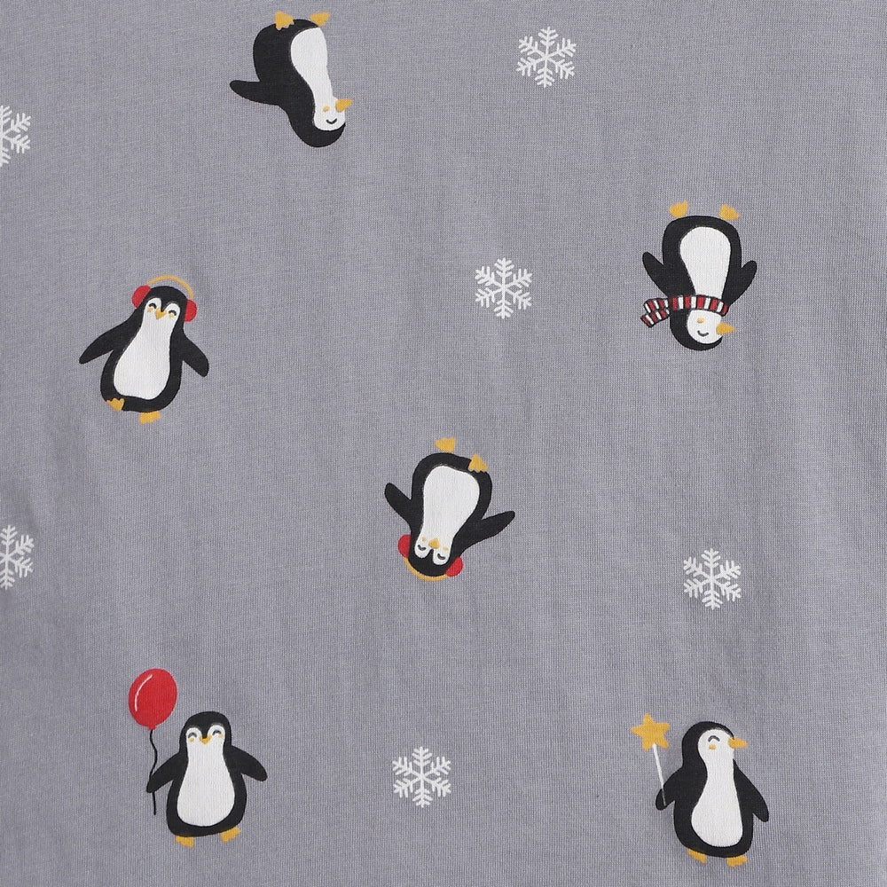 Half Sleeves Unisex Co-ord Set | Party Penguin