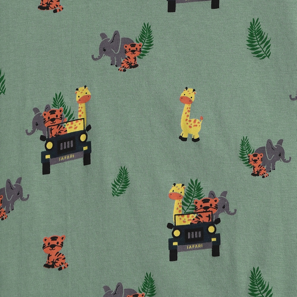 T-Shirt & Shorts Unisex Co-ord Set | Jungle Safari