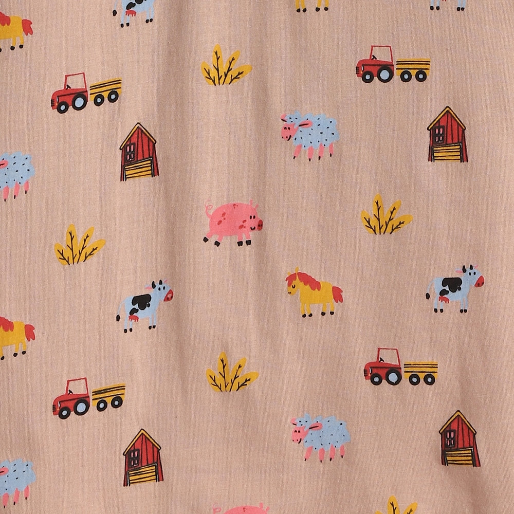 T-Shirt & Shorts Unisex Co-ord Set | Farm Animals