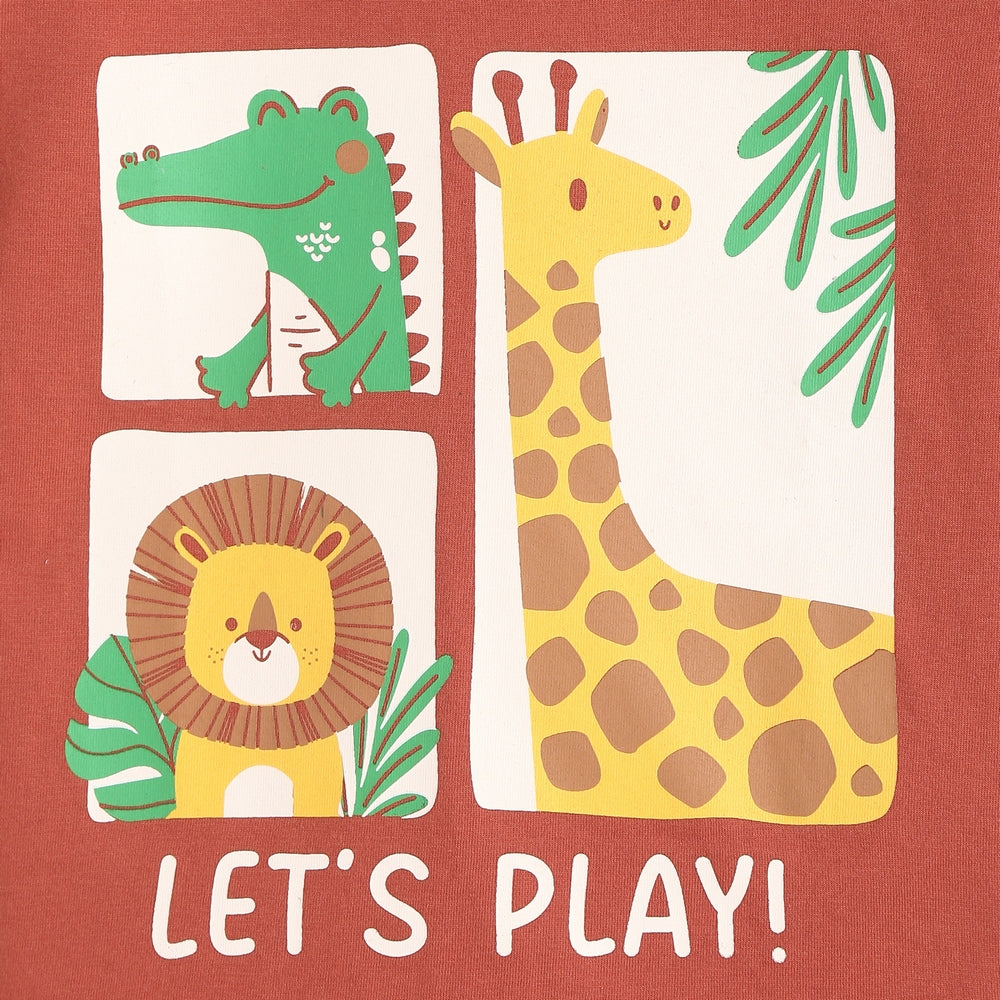 T-Shirt & Shorts Unisex Co-ord Set | Little Zoo