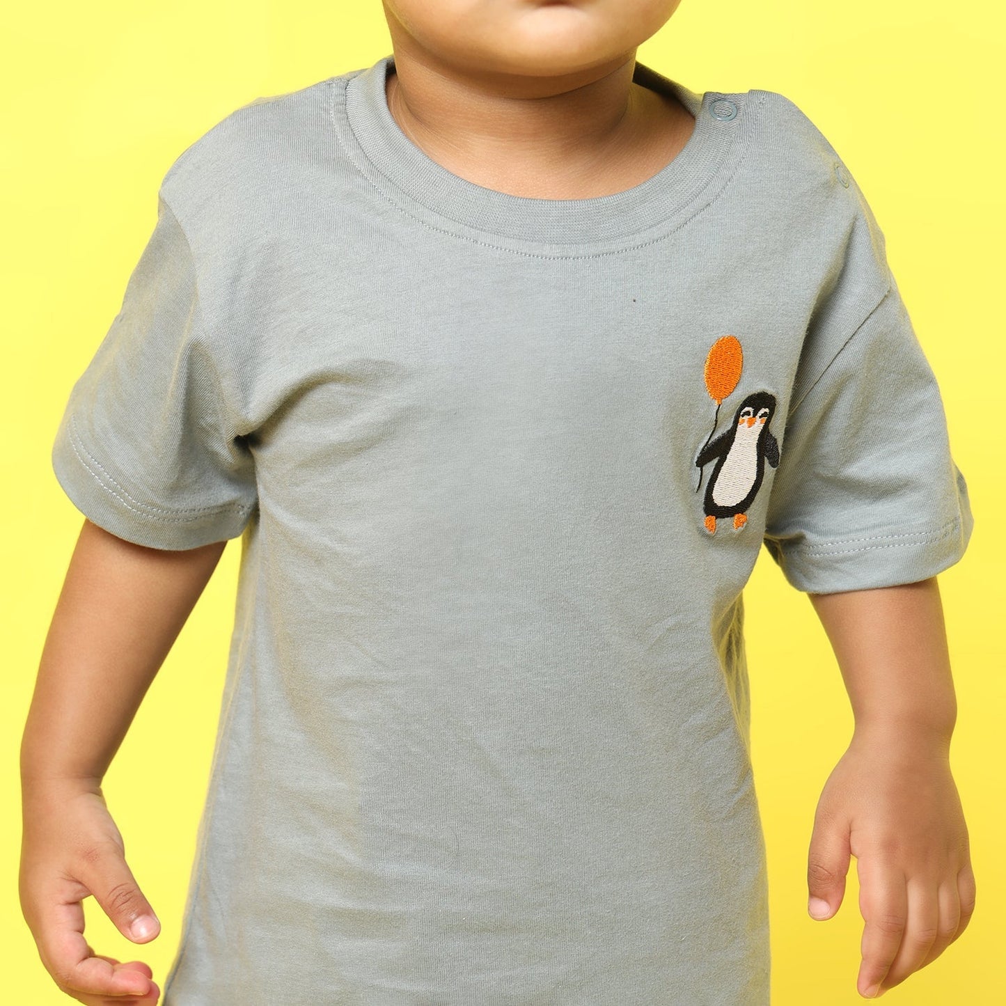 T-Shirt & Shorts Unisex Co-ord Set | Penguin Float