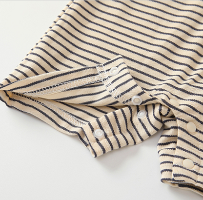 Bear Collared Baby Boys Romper