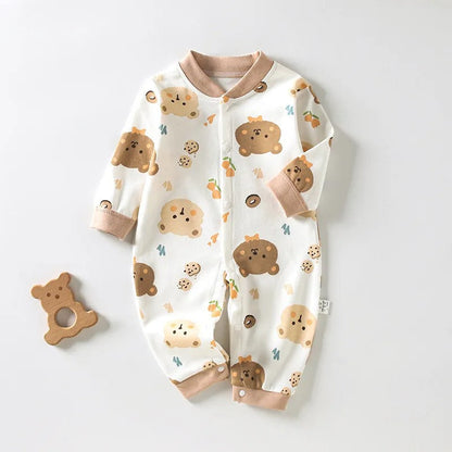 Chubby Baby Bear Boys Girls Romper