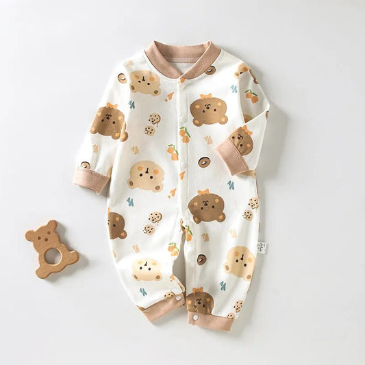 Chubby Baby Bear Boys Girls Romper