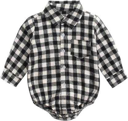 Classy Bold Striped Baby Boys Romper