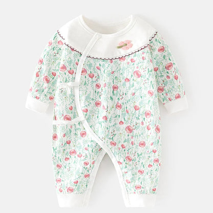 Aisha Floral Baby Girls Romper