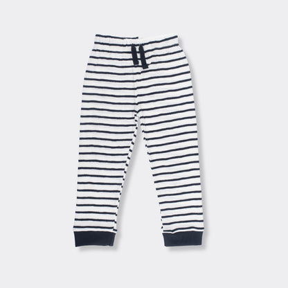 Half Sleeves Unisex Co-ord Set | Zebra Stripes