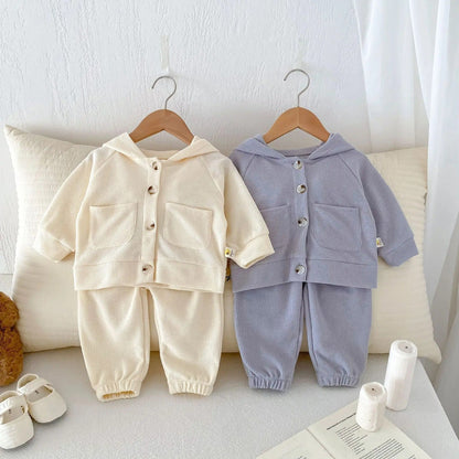 Bunny Hood Boys and Girls Two Piece Co-ord Set