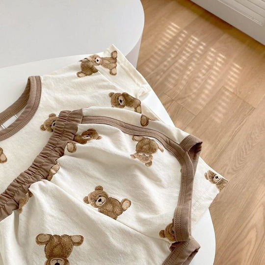 Baby Bear Girls Comfy Set